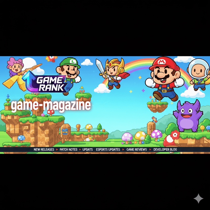 GAMERANK 뉴스레터 구독하기
